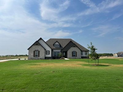 New construction Single-Family house 12113 Magma Court, Krum, TX 76249 Mockingbird- photo 3 3