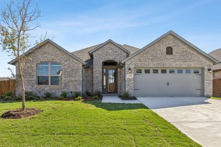 New construction Single-Family house 1746 Chestnut Oak Court, Waxahachie, TX 75165 Raleigh- photo 0