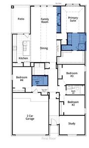 New construction Single-Family house 700 Chestnut Trail, Sherman, TX 75092 Matisse Plan- photo 1 1