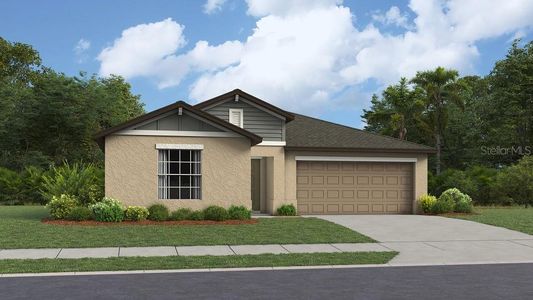 New construction Single-Family house 22183 Blazing Star Run, Land O' Lakes, FL 34637 - photo 0