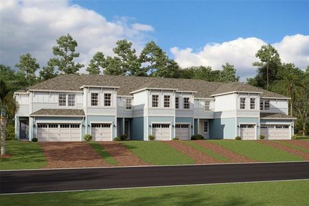 New construction Townhouse house 4075 Via Sienna Circle, Sarasota, FL 34243 - photo 0