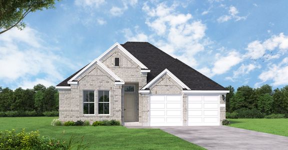 New construction Single-Family house 4746 Crest Hill Dr, Manvel, TX 77578 Winchester- photo 0
