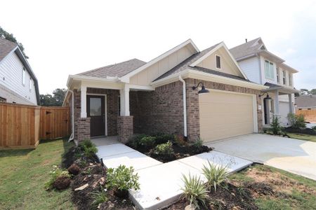 New construction Single-Family house 21922 Burgos Plaza Drive, Tomball, TX 77377 Magnolia- photo 0 0