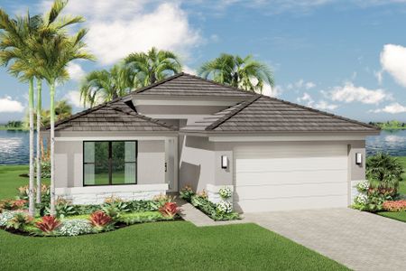 New construction Single-Family house 12320 Southwest Calm Pointe Court, Port St. Lucie, FL 34987 - photo 0