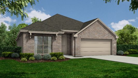 New construction Single-Family house Columbia 50's, 40211 Bay Warbler Court, Magnolia, TX 77354 - photo
