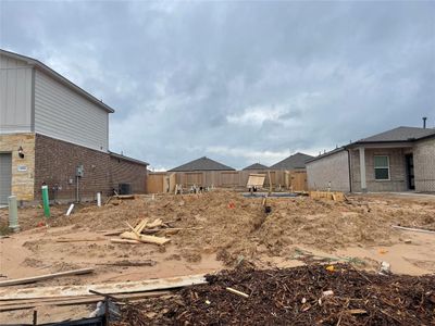 New construction Single-Family house 8355 Bristlecone Pine Way, Magnolia, TX 77354 The Frio Stone- photo 1 1