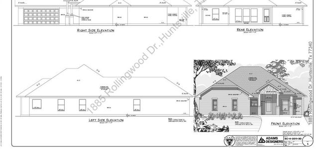 New construction Single-Family house 1885 Rollingwood Drive, Huntsville, TX 77340 - photo 7 7
