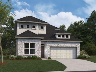 New construction Single-Family house Dexter - Capital Series, 1403 North Roger Hanks Parkway, Dripping Springs, TX 78620 - photo