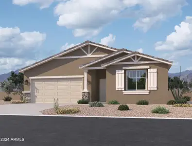 New construction Single-Family house 5695 S 240Th Lane, Buckeye, AZ 85326 - photo 0 0