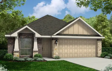 New construction Single-Family house 2314 Gentle Breeze Lane, Baytown, TX 77523 The Banbury- photo 0