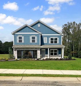 New construction Single-Family house 57 Roxeywood Way, Winder, GA 30680 The McGinnis- photo 0