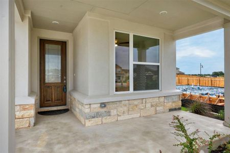 New construction Single-Family house 108 Barnes Court, Liberty Hill, TX 78642 Redland- photo 2 2