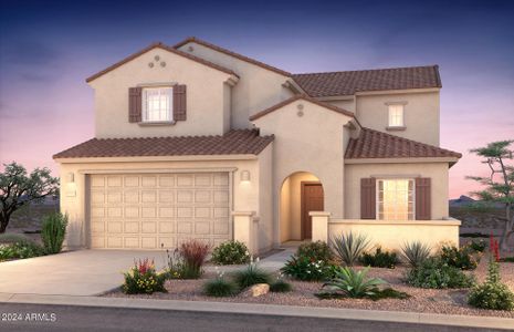 New construction Single-Family house 17703 W Pueblo Avenue, Goodyear, AZ 85338 Prato- photo 0 0