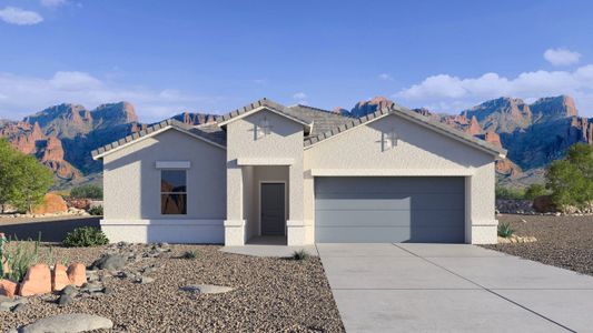 New construction Single-Family house 17690 North Piccolo Drive, Maricopa, AZ 85138 - photo 0