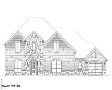 New construction Single-Family house Plan 860, 1317 Limestone Ridge, Mansfield, TX 76063 - photo