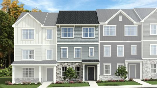 New construction Townhouse house 840 Basswood Glen Trail, Knightdale, NC 27545 Colton- photo 0 0