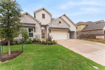 New construction Single-Family house 405 Alicia Court, Mansfield, TX 76063 Johnson 5128 Presidential Series- photo 1 1