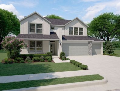 New construction Single-Family house Masters | 3-Car Garage - Trophy & Musician Series | 60' Lots, 123 Shermar Lane, Princeton, TX 75407 - photo