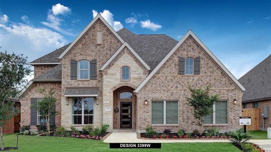 New construction Single-Family house 503 Coralbean Court, Georgetown, TX 78633 Design 3399W- photo 1 1