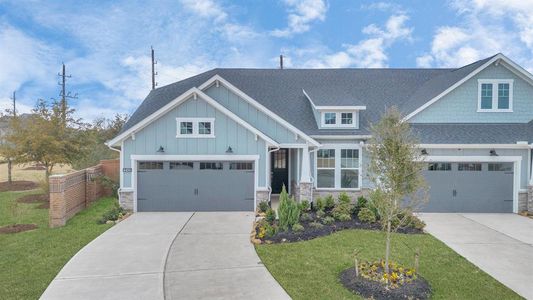 New construction Townhouse house 21479 Llano Grande Boulevard, Porter, TX 77365 - photo 0