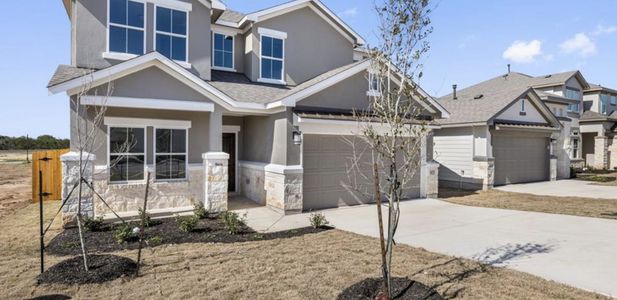 New construction Single-Family house Ironshoe Trail, Liberty Hill, TX 78642 Nathan- photo 5 5