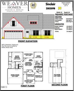 New construction Single-Family house 71 Hillwood Drive, Sanford, NC 27332 - photo 0