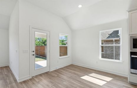 Bright dining area *real home pictured