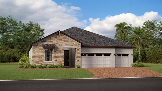 New construction Single-Family house 12579 Bergstrom Bay Drive, Riverview, FL 33579 - photo 0
