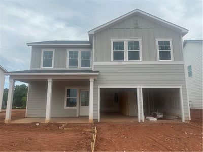 New construction Single-Family house 2174 Boxwood Circle, Conyers, GA 30094 Harrison Homeplan- photo 1 1