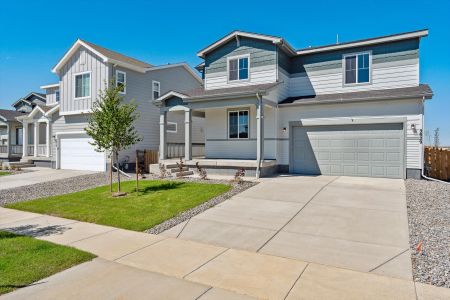 New construction Single-Family house 5829 Red Barn Avenue, Mead, CO 80504 Silverthorne- photo 0