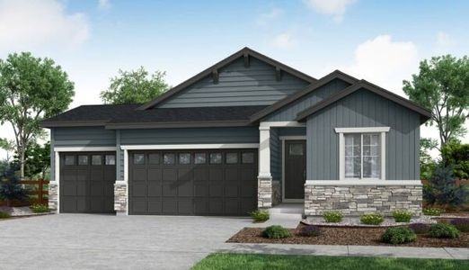 New construction Single-Family house 24621 E 33Rd Dr, Aurora, CO 80019 Plan 3508- photo 0