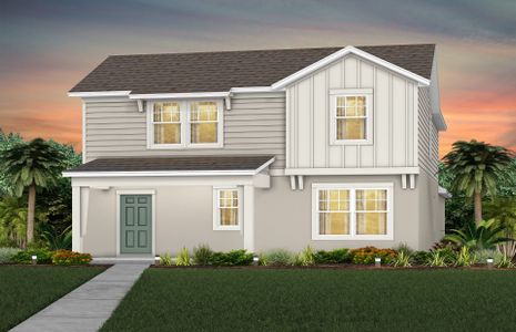 New construction Single-Family house 6099 Wooded Brush Alley, Saint Cloud, FL 34771 Mabel- photo 0
