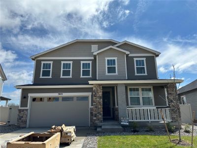 New construction Single-Family house 3803 Candlewood Drive, Johnstown, CO 80534 Elderberry- photo