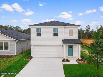 New construction Single-Family house 5323 Sawmill Point Way, Jacksonville, FL 32210 Firethorn- photo 0