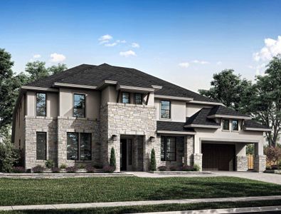 New construction Single-Family house 22222 Kentucky Blue Grass Lane, Cypress, TX 77433 Lucca- photo 0