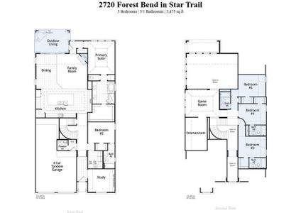 New construction Single-Family house 2720 Forest Bend, Prosper, TX 75078 512 Plan- photo 1 1