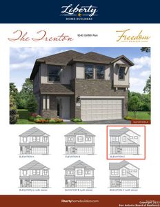 New construction Single-Family house 9540 Griffith Run, Converse, TX 78109 Trenton- photo 0 0