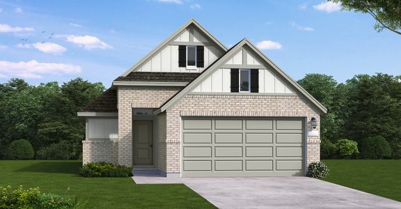 New construction Single-Family house Muenster (1593-HV-30), 407 Aztec Cave Drive, New Caney, TX 77357 - photo