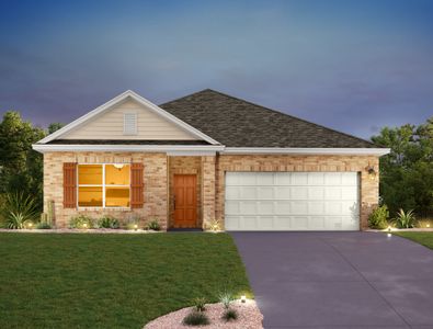 New construction Single-Family house Cambridge, 131 Grand Teton Drive, Kyle, TX 78640 - photo