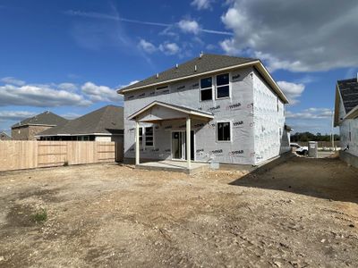 New construction Single-Family house 1308 Dog Iron Court, Georgetown, TX 78628 Wyatt Homeplan- photo 34 34