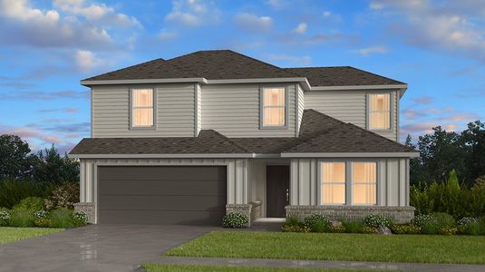New construction Single-Family house 14721 Wagon Train Trail, Fort Worth, TX 76052 Starboard- photo 1 1