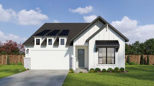 New construction Single-Family house Willow, 135 Brooks Ranch Drive, Kyle, TX 78640 - photo