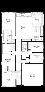 New construction Single-Family house 120 White Magnolia Cove, Georgetown, TX 78628 Denton Plan- photo 1 1