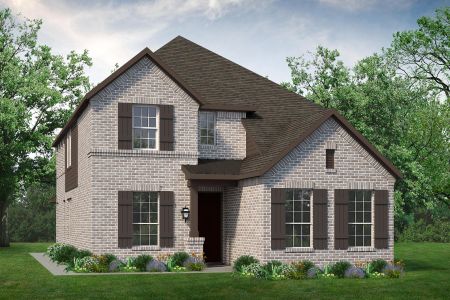 New construction Single-Family house 716 Blakelys Way, Fate, TX 75189 Willow- photo 0