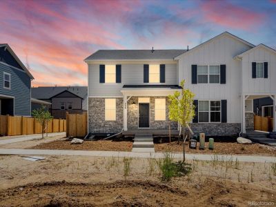 New construction Duplex house 736 N Shawnee Street, Aurora, CO 80018 The Breckenridge- photo 0