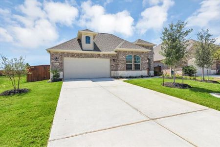 New construction Single-Family house 5706 Caracara, Manvel, TX 77578 Verona- photo 0