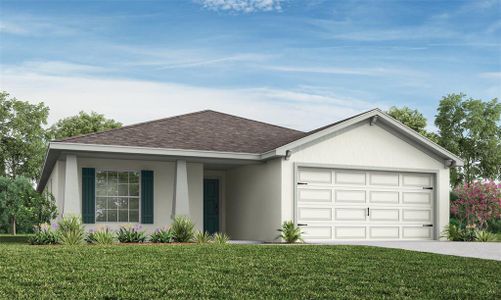 New construction Single-Family house 1081 Silas Street, Haines City, FL 33844 Parker- photo 0 0