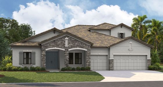 New construction Single-Family house 12832 Twin Bridges Drive, Riverview, FL 33579 - photo 1 1