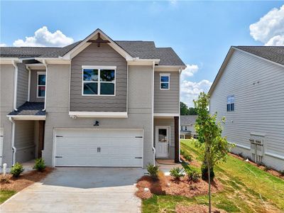 New construction Townhouse house 5490 Rock Place Court, Norcross, GA 30093 Harmony- photo 0