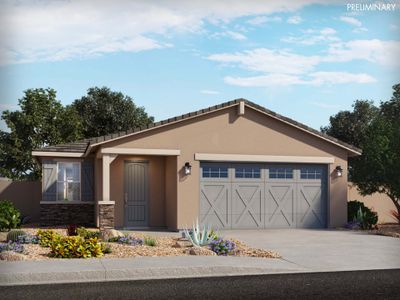 New construction Single-Family house 20975 N Roadrunner Lane, Maricopa, AZ 85138 Mayfair- photo 2 2